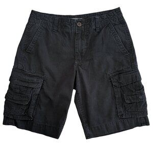 Cape Juby Men’s Cargo Shorts | Size 29 | Black